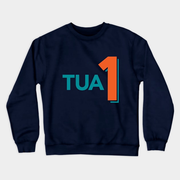 TUA #1 Crewneck Sweatshirt by BinarySunset